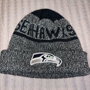 NFL Seahawks Kids Hat - Gray and Navy size youth
